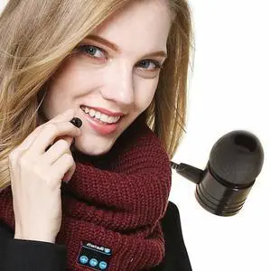 Vista Bluetooth Infinity Scarf - Black Vista Bluetooth Infinity Scarf - Black