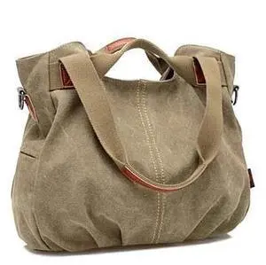 Vista ARM CANDY Handy Natural Canvas Handbag - Grape Crush Vista ARM CANDY Handy Natural Canvas Handbag - Grape Crush