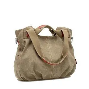 Vista ARM CANDY Handy Natural Canvas Handbag - Juicy Pear Vista ARM CANDY Handy Natural Canvas Handbag - Juicy Pear