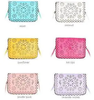 Vista Social Butterfly A Flower And A Butterfly Filigree Design Crossbody Bag - Silver Metal Vista Social Butterfly A Flower And A Butterfly Filigree Design Crossbody Bag - Silver Metal