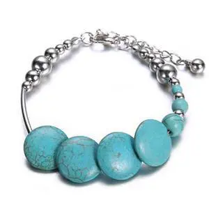 Vista DEJAVU Sweetly Speckled Turquoise Bracelet - Turquoise Vista DEJAVU Sweetly Speckled Turquoise Bracelet - Turquoise