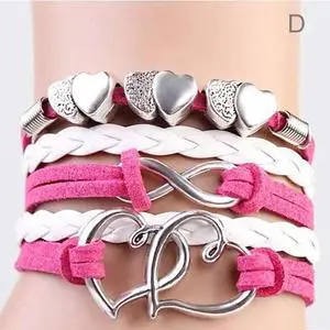 Vista Lamore The Love and Affection Bracelets - Hot Pink Vista Lamore The Love and Affection Bracelets - Hot Pink