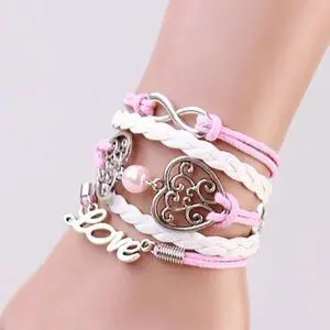Vista Lamore The Love and Affection Bracelets - Pink Vista Lamore The Love and Affection Bracelets - Pink