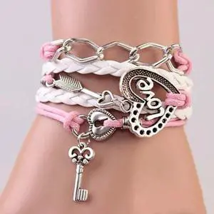 Vista Lamore The Love and Affection Bracelets - Pink Vista Lamore The Love and Affection Bracelets - Pink