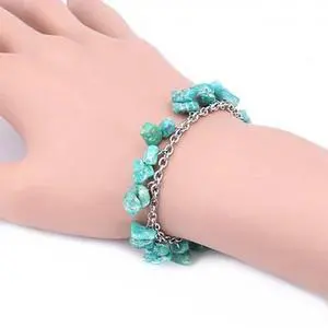 Vista Turquoise Beach Muse Bracelet As Well As Anklet - Turquoise Vista Turquoise Beach Muse Bracelet As Well As Anklet - Turquoise