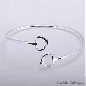Vista Sweet Destiny Silver Cuff Bracelet - Silver Vista Sweet Destiny Silver Cuff Bracelet - Silver