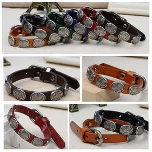 Vista WRANGLER Vintage Look Genuine Leather Bracelet - GREEN Vista WRANGLER Vintage Look Genuine Leather Bracelet - GREEN