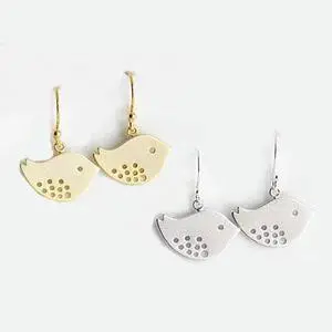 Vista Spring has Sprung Pair Of Earrings In Yellow OR White Gold - Yellow Gold Vista Spring has Sprung Pair Of Earrings In Yellow OR White Gold - Yellow Gold