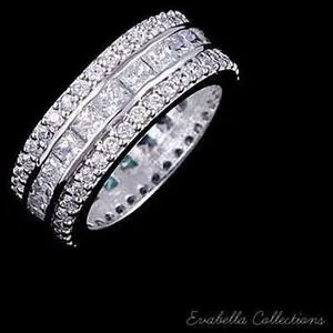 Vista LUMINA Pure & Pink Banquet Rings - Pink Stone Vista LUMINA Pure & Pink Banquet Rings - Pink Stone