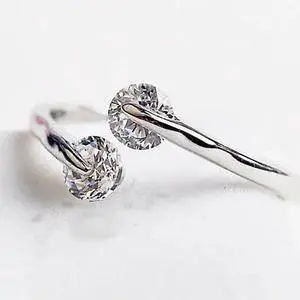 Vista Match Made in Heaven Rings in Rose Gold and Pink Diamond Crystals - Rose Gold Vista Match Made in Heaven Rings in Rose Gold and Pink Diamond Crystals - Rose Gold