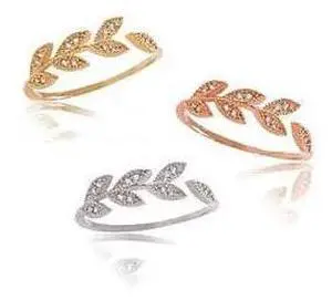 Vista Vine and Dine Delicate Leaf Ring - Gold Vista Vine and Dine Delicate Leaf Ring - Gold