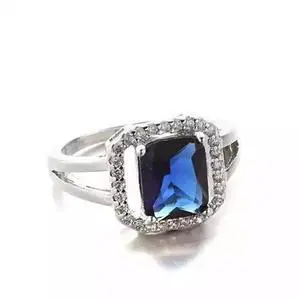 Vista Blissful Princess Cut Ring - Ruby Rose Vista Blissful Princess Cut Ring - Ruby Rose
