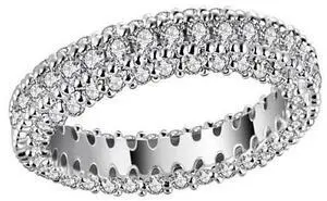 Vista La Luna Rings Lavish And Delicate Eternity Bands - Diamond FIRE Vista La Luna Rings Lavish And Delicate Eternity Bands - Diamond FIRE