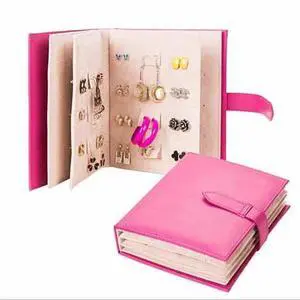 Vista Jewelry Book For Your Favorite Earrings Sort; Store; Enjoy - White Vista Jewelry Book For Your Favorite Earrings Sort; Store; Enjoy - White