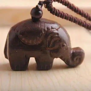 Vista Tiny Trunk Necklace From TRUNK SHOW Collection - Brown Vista Tiny Trunk Necklace From TRUNK SHOW Collection - Brown