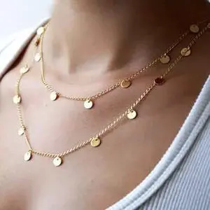 Vista Shimmer Shimmer Long Necklace - Gold Vista Shimmer Shimmer Long Necklace - Gold