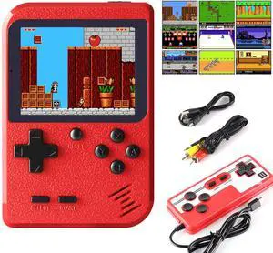 Vista Portable Game Pad With 400 Games Included + Additional Player Controller - BLUE Vista Portable Game Pad With 400 Games Included + Additional Player Controller - BLUE