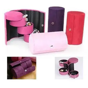 Vista Jewel Roll for Travelers or Anyone - Your personal jewels neatly organized in easy to carry roller case - Hot Pink Vista Jewel Roll for Travelers or Anyone - Your personal jewels neatly organized in easy to carry roller case - Hot Pink