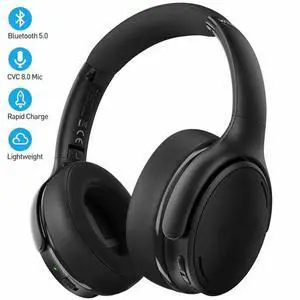 Vista Serenity Bluetooth enabled Noise Cancellation Headphones - Black Vista Serenity Bluetooth enabled Noise Cancellation Headphones - Black