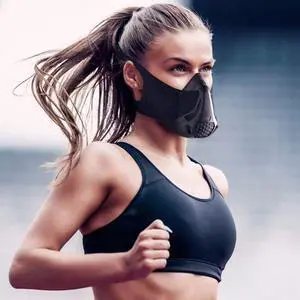 Vista Elevation Resistance Training Cardio Workout Sports Mask With 24 levels - Black Vista Elevation Resistance Training Cardio Workout Sports Mask With 24 levels - Black