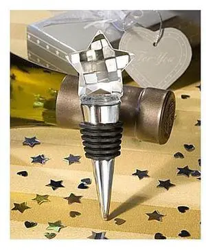 Vista Fine Wine Wine Stopper With A Star - Silver Vista Fine Wine Wine Stopper With A Star - Silver