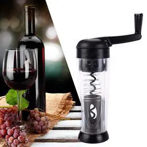 Vista Cork Mill Easy Wine Bottle Opener - Black Vista Cork Mill Easy Wine Bottle Opener - Black