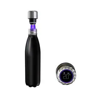 Vista Aquaala UV Water Bottle With Temp Cap - BLACK ROCK # 2 Vista Aquaala UV Water Bottle With Temp Cap - BLACK ROCK # 2