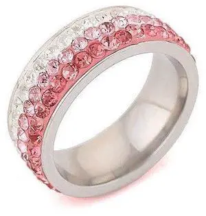 Vista Cocktail & Mocktail Rings CZ Crystals With Ombre Effect - Sweet Rose Vista Cocktail & Mocktail Rings CZ Crystals With Ombre Effect - Sweet Rose