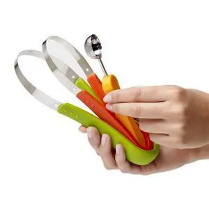 Vista SUPER SCOOPER Your 3 In 1 Fruit Scooper & Melon Baller - Multi Colors Vista SUPER SCOOPER Your 3 In 1 Fruit Scooper & Melon Baller - Multi Colors