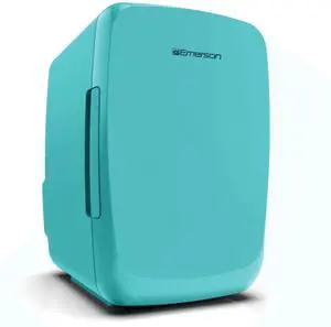 Emerson Portable Mini Fridge Cooler - Turquoise Emerson Portable Mini Fridge Cooler - Turquoise
