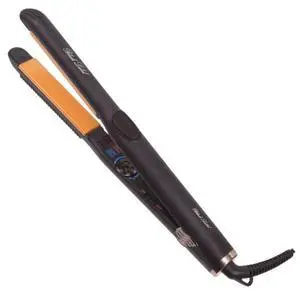 ISO Beauty Black Label Professional 1" Infrared & Nano Tech Solid Ceramic Flat Iron - Black ISO Beauty Black Label Professional 1" Infrared & Nano Tech Solid Ceramic Flat Iron - Black