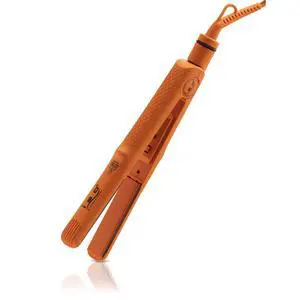 ISO Beauty Turbo Silk 1" Titanium-Plated Single Pass Flat Iron - Orange ISO Beauty Turbo Silk 1" Titanium-Plated Single Pass Flat Iron - Orange