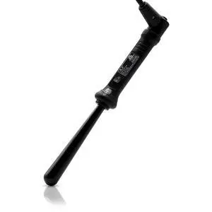 ISO Beauty The Twister - 25-13mm Tapered Tourmaline-Infused Ceramic Pro Curling Wand - Black ISO Beauty The Twister - 25-13mm Tapered Tourmaline-Infused Ceramic Pro Curling Wand - Black