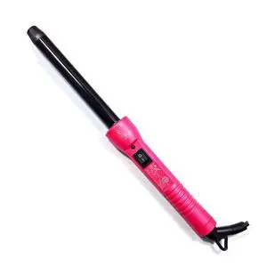 ISO Beauty The Twister - 19mm Tourmaline-Infused Ceramic Pro Curling Wand w/ Cool Tip - Pink ISO Beauty The Twister - 19mm Tourmaline-Infused Ceramic Pro Curling Wand w/ Cool Tip - Pink