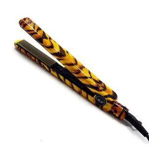 ISO Beauty Turbo Silk 1" Titanium-Plated Single Pass Flat Iron - Limited Edition - Yellow Tiger ISO Beauty Turbo Silk 1" Titanium-Plated Single Pass Flat Iron - Limited Edition - Yellow Tiger