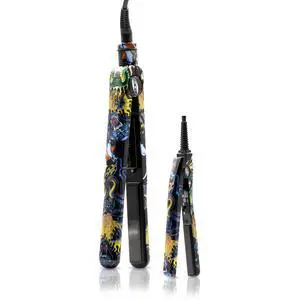 ISO Beauty Black Dragon Tattoo Duo 1.25" & 0.5" 100% Ceramic Ultra-Smooth Flat Iron Set - Black Tattoo ISO Beauty Black Dragon Tattoo Duo 1.25" & 0.5" 100% Ceramic Ultra-Smooth Flat Iron Set - Black Tattoo