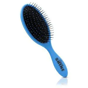 ISO Beauty AquaShine Wet & Dry Soft-Touch Paddle Hair Brush - Blue ISO Beauty AquaShine Wet & Dry Soft-Touch Paddle Hair Brush - Blue