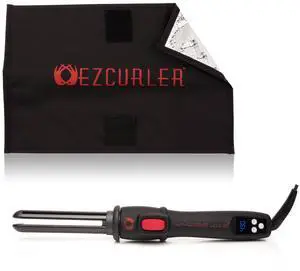 ISO Beauty EZCurler Rotating Tourmaline-Infused Ceramic Curling Iron - Black ISO Beauty EZCurler Rotating Tourmaline-Infused Ceramic Curling Iron - Black
