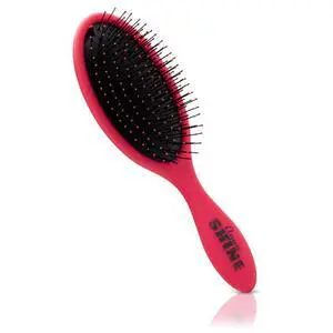 ISO Beauty AquaShine Wet & Dry Soft-Touch Paddle Hair Brush - Pink ISO Beauty AquaShine Wet & Dry Soft-Touch Paddle Hair Brush - Pink