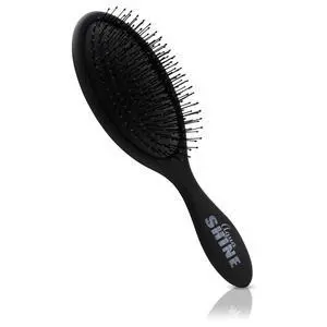 ISO Beauty AquaShine Wet & Dry Soft-Touch Paddle Hair Brush - Black ISO Beauty AquaShine Wet & Dry Soft-Touch Paddle Hair Brush - Black