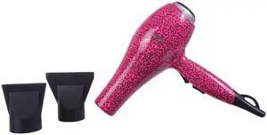 NEO Choice Ionic Pro 2000 - Professional 2000W Powerful Hair Dryer - Concentrator Nozzles Included - Hot Pink Leopard NEO Choice Ionic Pro 2000 - Professional 2000W Powerful Hair Dryer - Concentrator Nozzles Included - Hot Pink Leopard