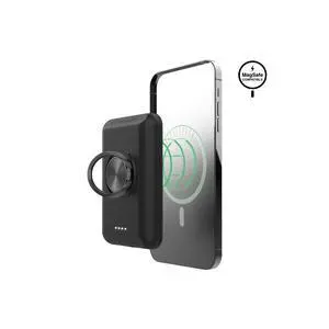 HyperGear 5000mAh Magnetic Wireless Power Bank - Black HyperGear 5000mAh Magnetic Wireless Power Bank - Black