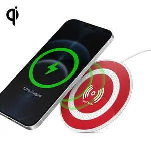 HyperGear ChargePad Pro 15W Wireless Fast Charger - Red HyperGear ChargePad Pro 15W Wireless Fast Charger - Red