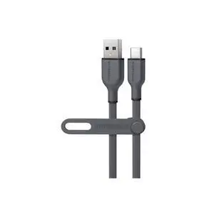 HyperGear Flexi PRO USB to USB-C Cable 10ft - Gray HyperGear Flexi PRO USB to USB-C Cable 10ft - Gray
