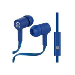 HyperGear Low Ryder Earphones w/Mic 3.5mm - Blue HyperGear Low Ryder Earphones w/Mic 3.5mm - Blue