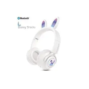 HyperGear Bunny Tracks Wireless Light-Up Headphones - White HyperGear Bunny Tracks Wireless Light-Up Headphones - White