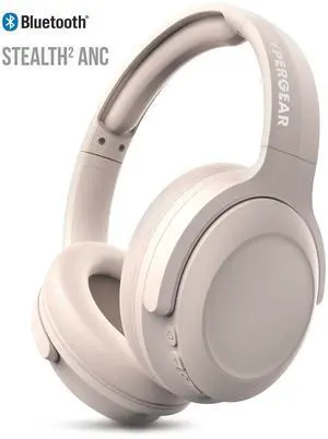 HyperGear Stealth2 ANC Wireless Headphones Bone - Bone HyperGear Stealth2 ANC Wireless Headphones Bone - Bone