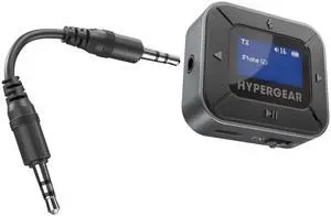 HyperGear IntelliCast Flight Audio Transmitter + Receiver - Black HyperGear IntelliCast Flight Audio Transmitter + Receiver - Black
