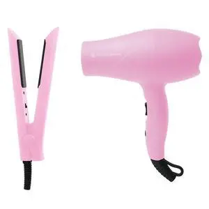 Relaxus Beauty Mini Salon Pro Hairstyling Duo - Pink Relaxus Beauty Mini Salon Pro Hairstyling Duo - Pink