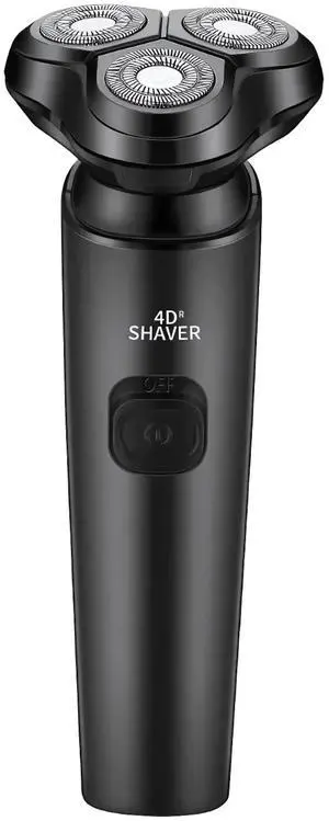 VYSN SonicGlide 3-Head Rotary Electric Shaver Waterproof & Rechargeable - Black VYSN SonicGlide 3-Head Rotary Electric Shaver Waterproof & Rechargeable - Black